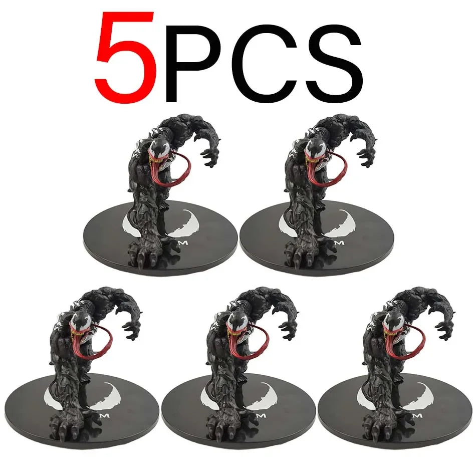 2025 New Marvels Comics IronMans Spidermans Venoms Handmade Model PVC Material Animations Decoration Children's Birthday Gifts