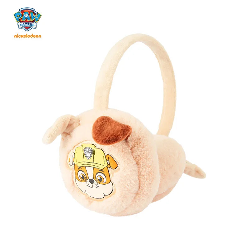 Paw Patrol Cute Skye Children's Earmuffs Autumn and Winter Outdoor Wind and Cold Warm Girls with Velvet Cartoon Decoration
