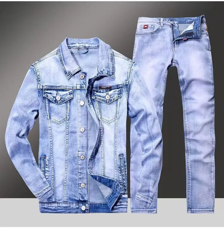 Ensemble denim en jeans 2 pièces Printemps/Automne