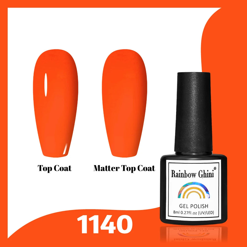 Gel Vernis à ongles semis permanents Paillettes 8Ml 150 couleurs