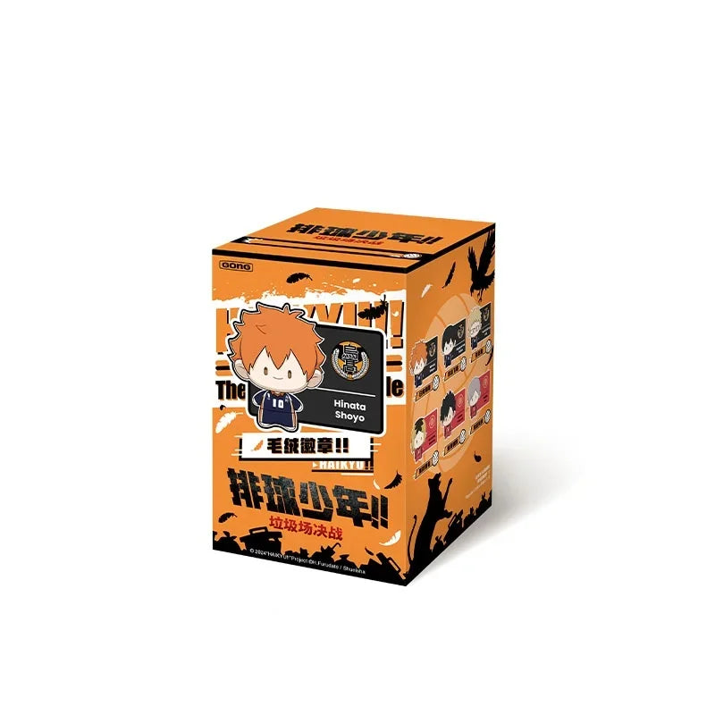 In Stock New Haikyuu!! Yu Nishinoya Anime Tadashi Yamaguchi Shoyo Hinata Blind Box Vinyl Pendant Anime Toys Peripheral
