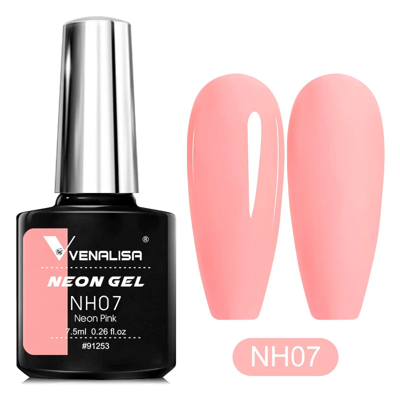 Vernis à ongles en gel néon  pour manucure 7,5 ml