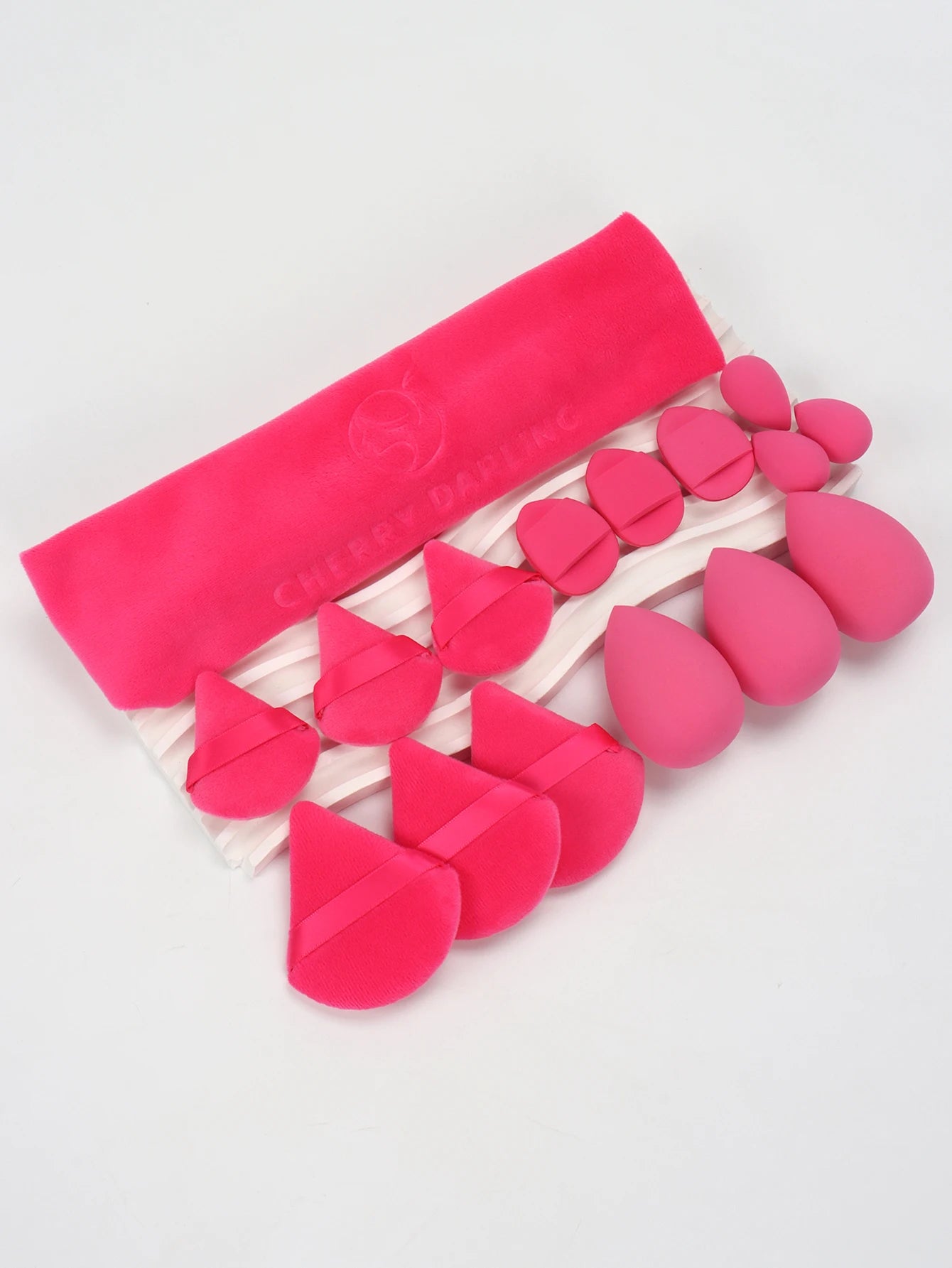 Casual Hairband 16-Piece Set, Face Wash, Facial Cleansing, Makeup Removal, Travel, Suitable for All Skin Types