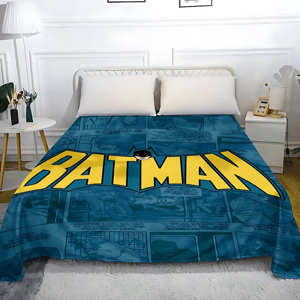 Bedding Adult Children Bed Sheet (no pillowcase) Droop Full Encirclement Mattress Anime For B-Batmans Cover Seasons Universal