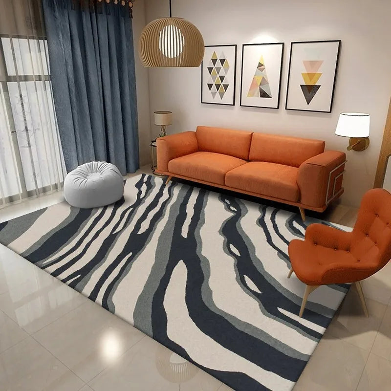 Luxury Crystal Velvet Plush Shag Carpets Large Size Area Rugs  Living Room Bedroom Home Decor Soft Floor Mats Non-Slip Backing