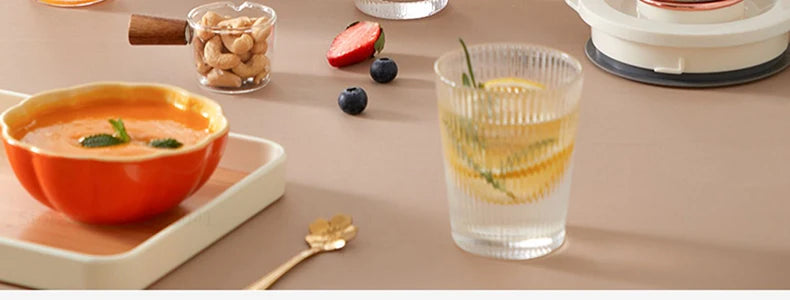 1500ML Soy Milk Machine Electric Juicer Blender Mixer Nut Milky Maker Wall Breaking Machine 10-leaf Blade Breakfast Machine