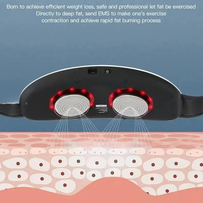 Slimming Machine Lose Weight Big Belly Whole Body Thin Waist Stovepipe Fat Burning Abdominal Massage Fitness Equipment Portable