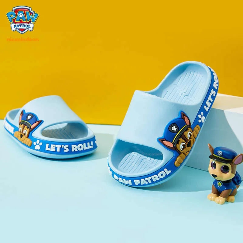 Paw Patrol  Children'S Slippers Woof Team Summer Boys Girls Indoor Non-Slip Bathroom Bath Slippers Baby Home Home
