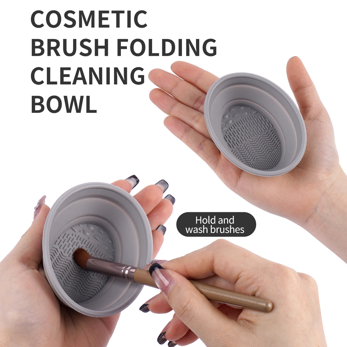 42pcs Kit de maquillage multifonctionnel Comprend 20pcs pinceaux avec sac de lavage