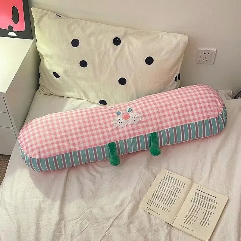 Cute Bedroom Sleep Bar Disassembly Laundry Bed Side Leg Pillow Side Sleeping Pad Boys Pillow Girls Dopamine Cushion