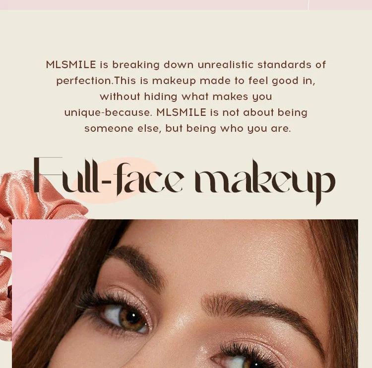 Kit de maquillage avec étuis d’organisation