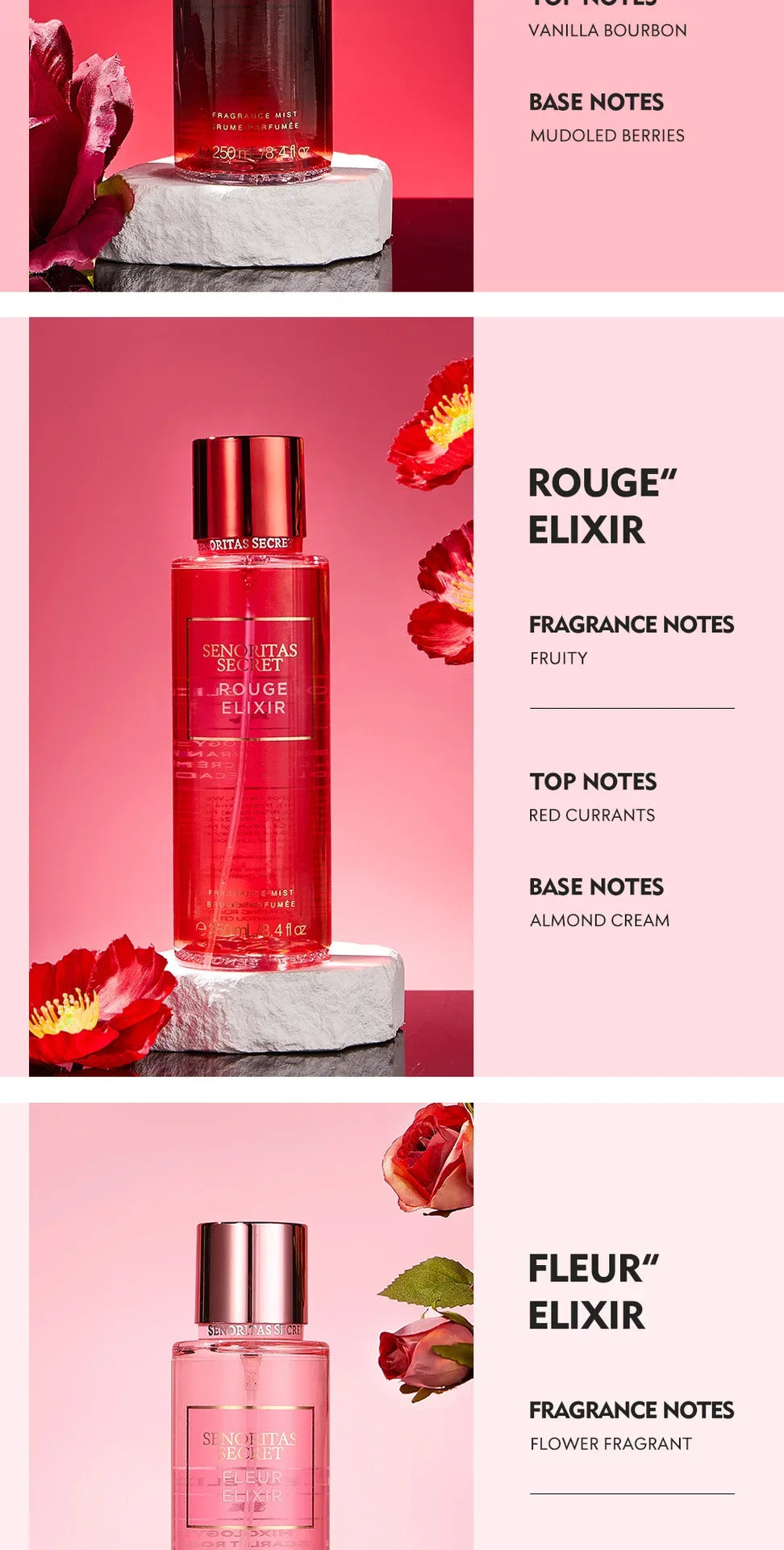 Parfum de fruits à fleurs thaïlandaises Parfum à la vanille pour femmes Parfum de rendez-vous longue durée Good Girl Parfume Body Spray Floral Mist 250ml
