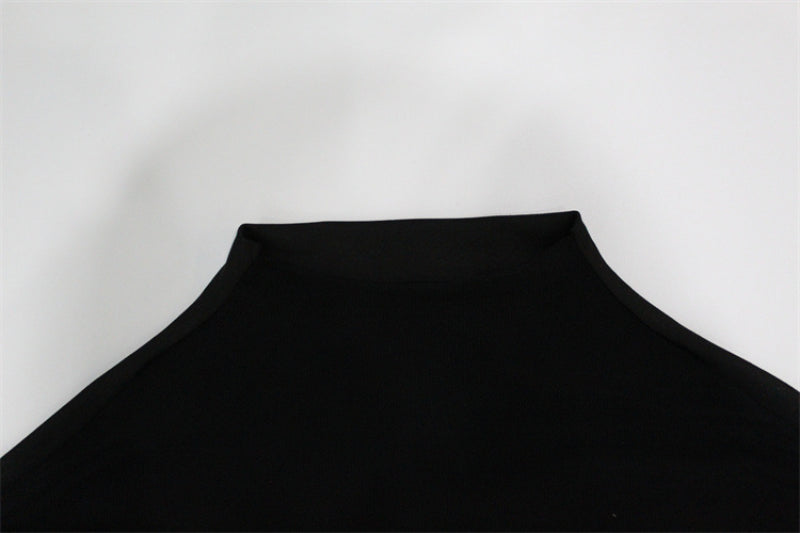 Bodysuit Women Sexy Transparent Turtleneck Festivals Outfits Mesh Top Long Sleeve Tees Sexy Woman Costume See Through Leotard