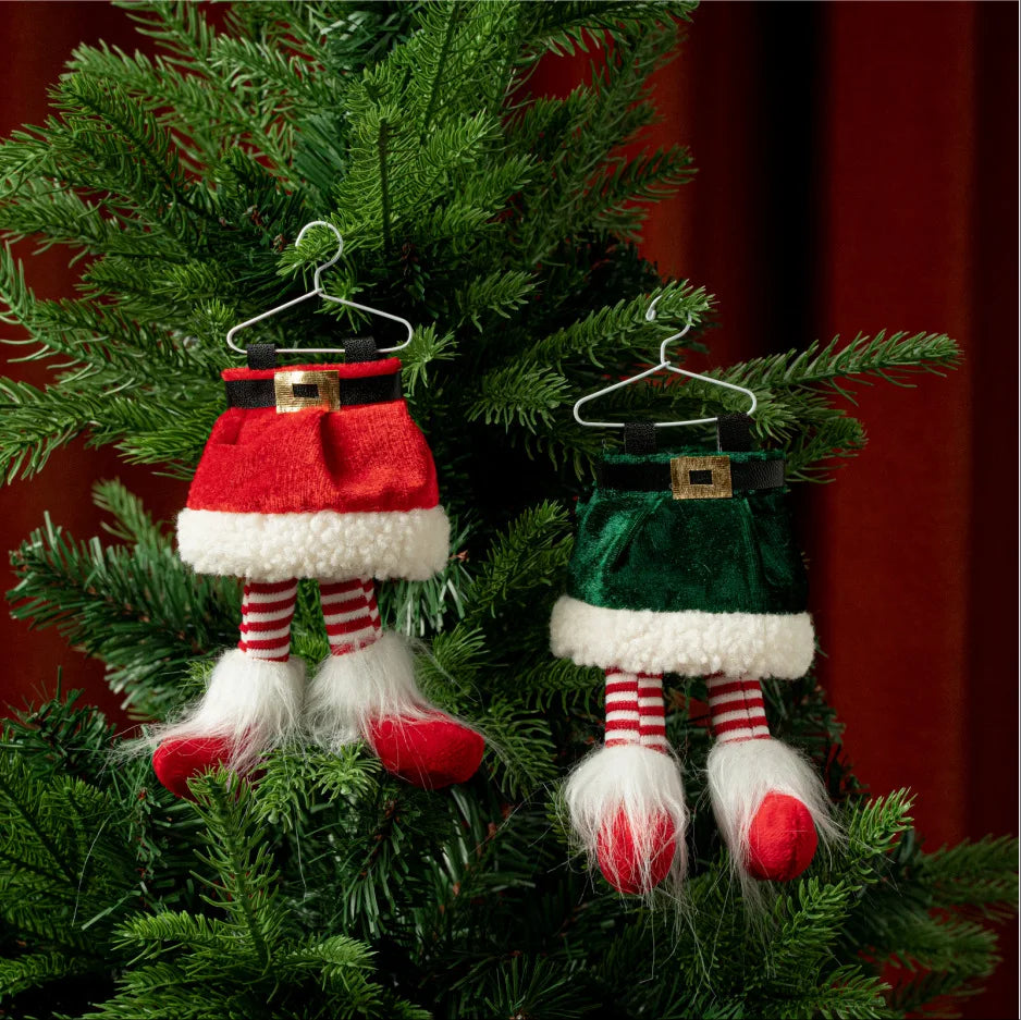 Christmas Tree Hanging Cloth Ornaments Hanging Decorations Pendants Xmas DIY Hangings For Home Holiday  Party Supplies