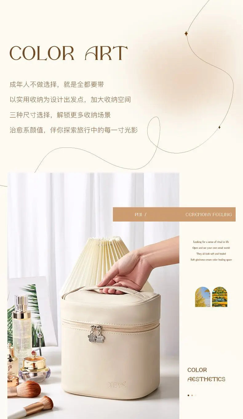 Nouveau organisateur de cosmétiques  de grande capacité imperméable