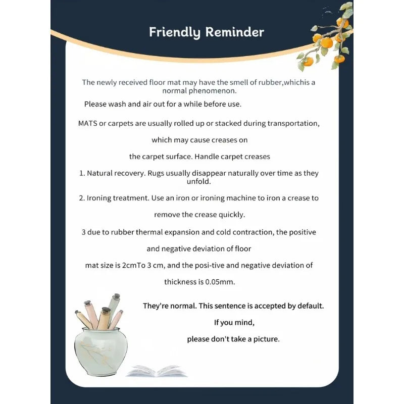 Retro Striped Bathroom Floor Mat Shower Door Non-slip Mat Household Toilet Soft Diatom Mud Absorbent Foot Mat