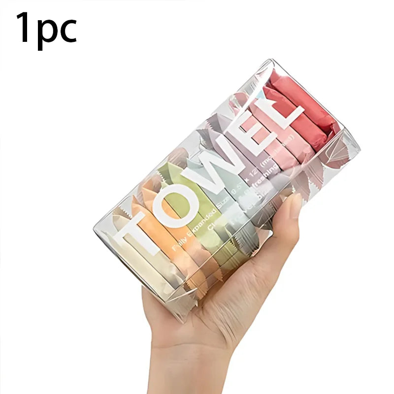 Disposable Facial Towels – 100% Cotton, Portable Individual Packs, Soft Upgrade for Travel