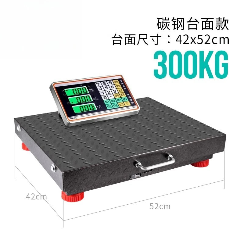 Suitable for portable wireless portable electronic scale Bench scale 300kg separate small scale 600kg