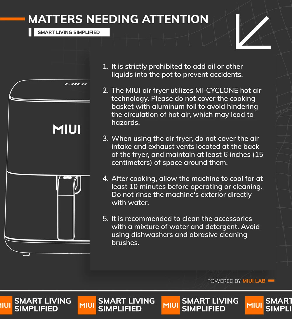 5L Air Fryer, Electric Hot fryer Oven Oilless Cooker with Touch Control & Nonstick Basket & Visible Window, Family Size