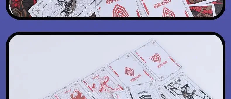 Marvel  Iron Man Spiderman Captain America Black Panther Darken Thor new high-looking and cool playing cards for men and women