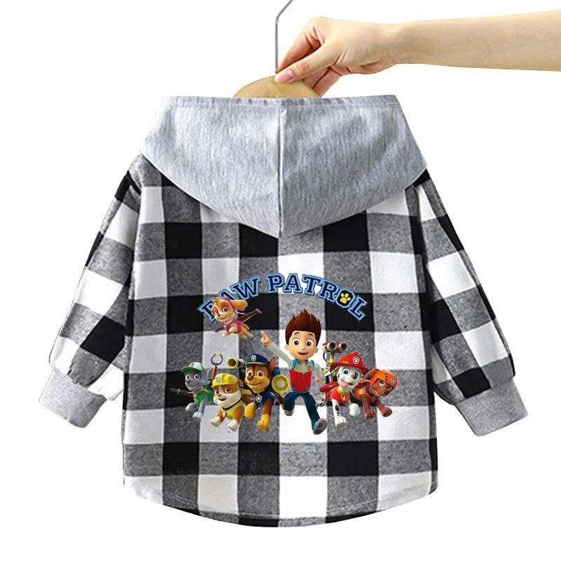 Sweat à capuche veste Manteaux Automne pat patrouille