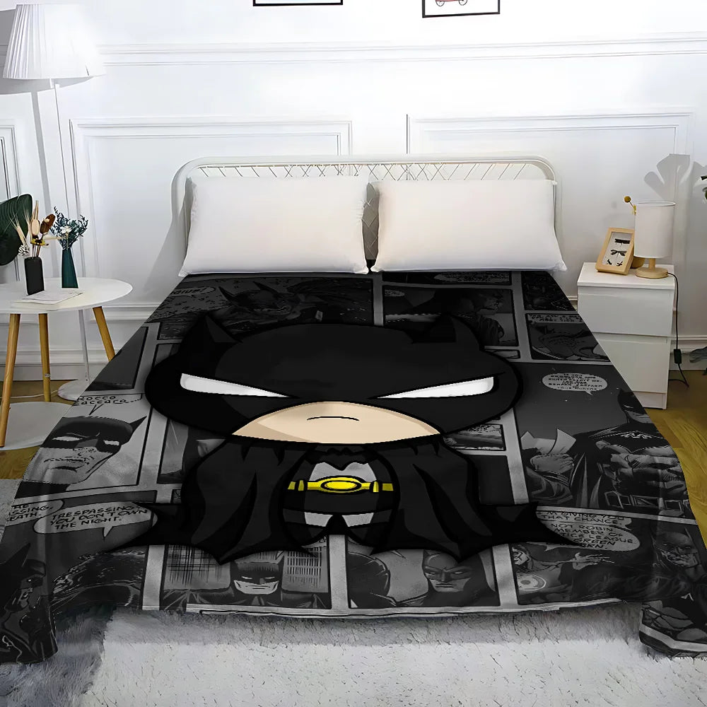 Bedding Adult Children Bed Sheet (no pillowcase) Droop Full Encirclement Mattress Anime For B-Batmans Cover Seasons Universal