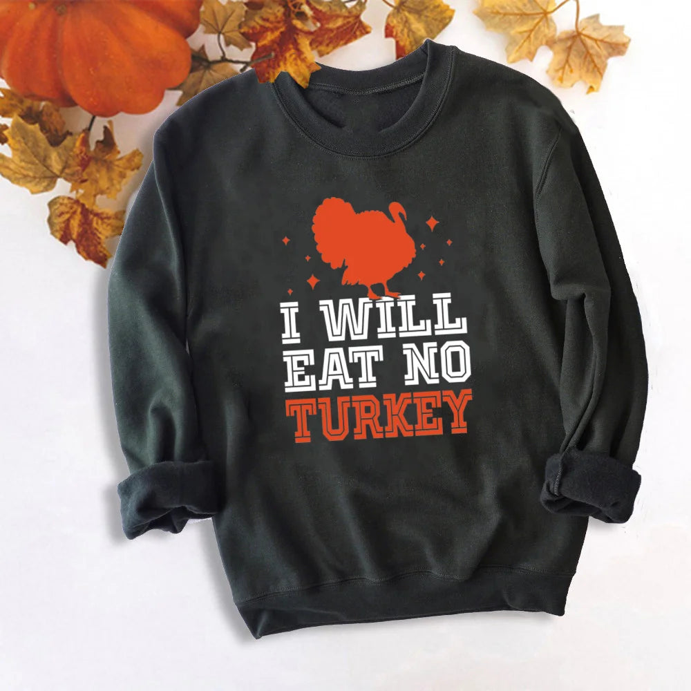 Just A Girl Who Loves Fall Sweatshirt Thankful Grateful Blessed Hoodie Women Fashion Thanksgiving Pullover Top Halloween Clothes