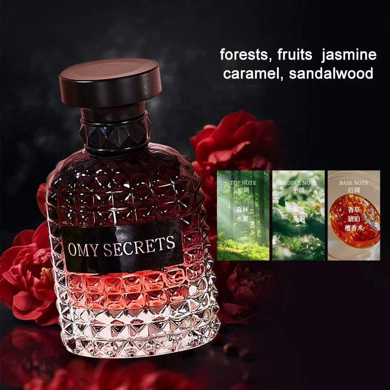 Rivet Series Fresh Perfume Woody Fruity Floral Long-lasting Light Fragrance Ladies Deodorant Bergamot High-quality Charm Perfume