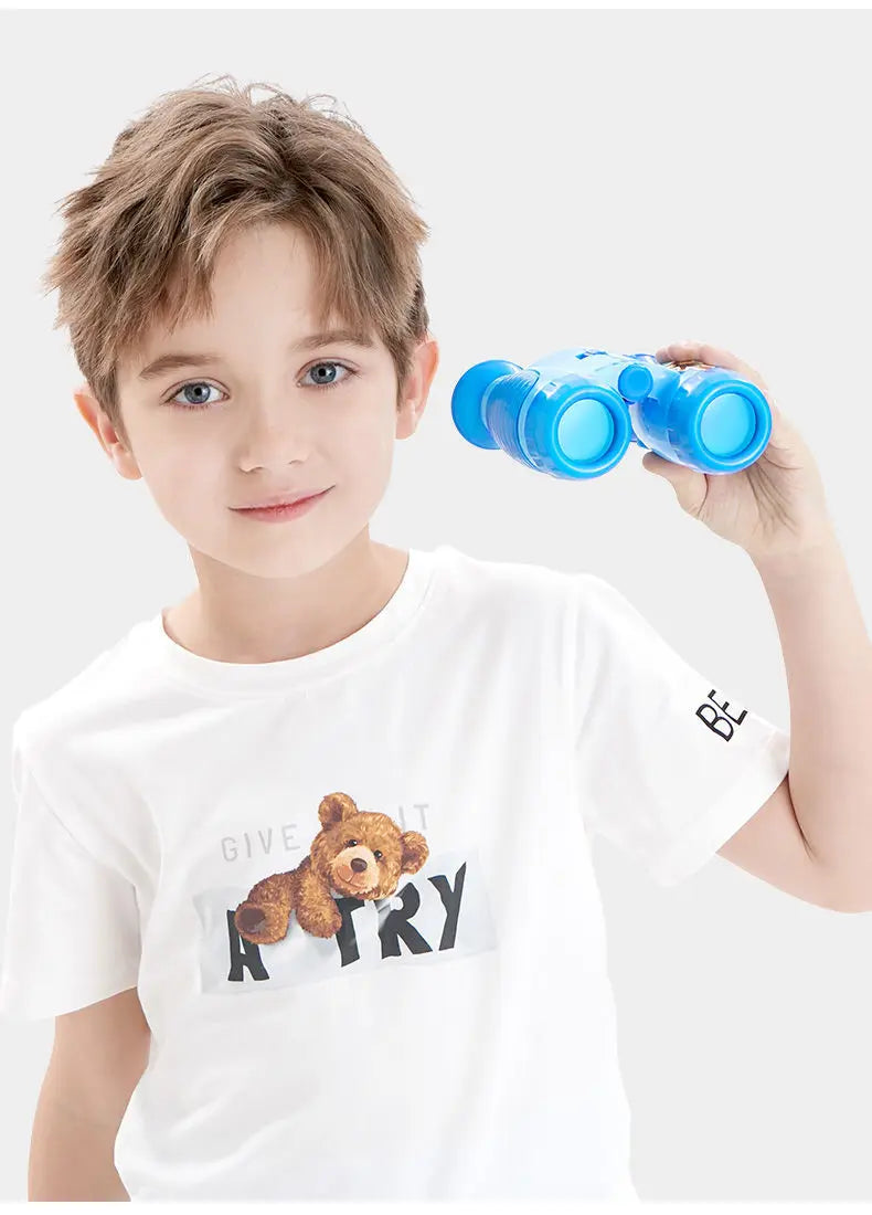 New cute and creative cartoon pattern lightweight portable high-definition binoculars toy for boys and girls of the Paw Team