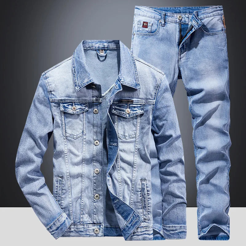 Ensemble en jeans Denim Micro-stretch Printemps/Automne