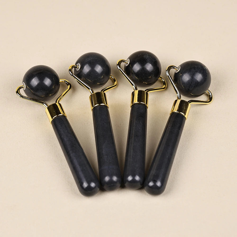 1PC Natural Jade Face Roller Massager Face Neck Body Eye Massage Anti Aging Wrinkles Beauty Slimming Therapy SPA Skincare Tool