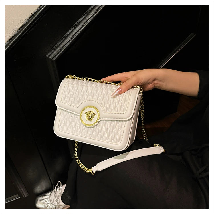 Leather Crossbody Bag Women's Shoulder Bag Messenger Bag Tote Bags Classic Elegant Luxury Brand