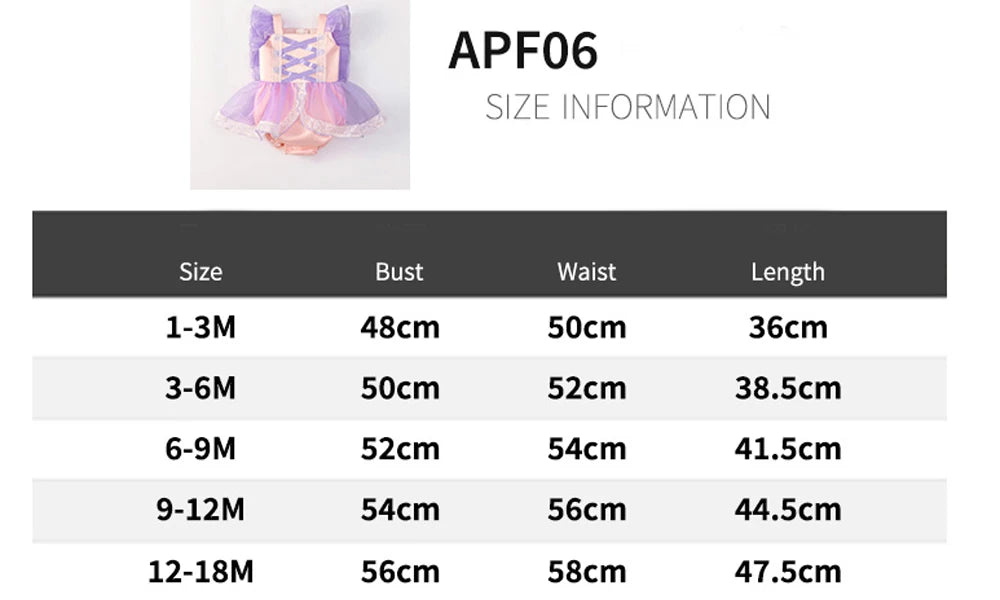 Baby Snow White Rapunzel Princess Girl Party Dress Beauty Beast Aladdin Birthday Wedding Kids Clothes Carnival Christmas Costume