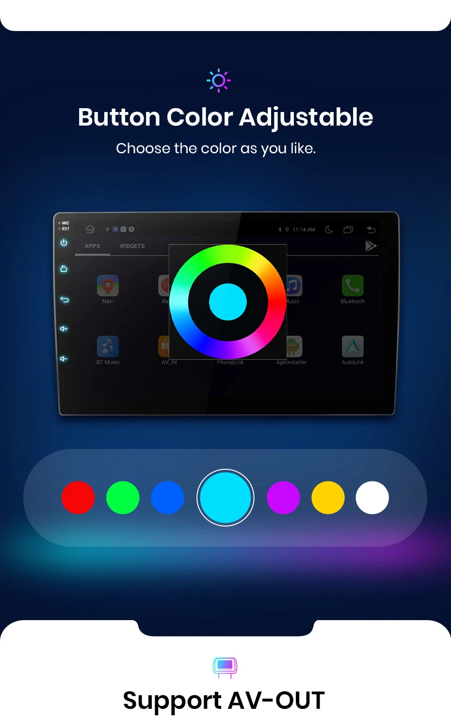 Junsunun CarPlay Android Auto Car Radio for Mercedes-Benz Vito 2 W639 Viano 2 2003-2015 GPS Intelligent Systems Stereo Multimedia