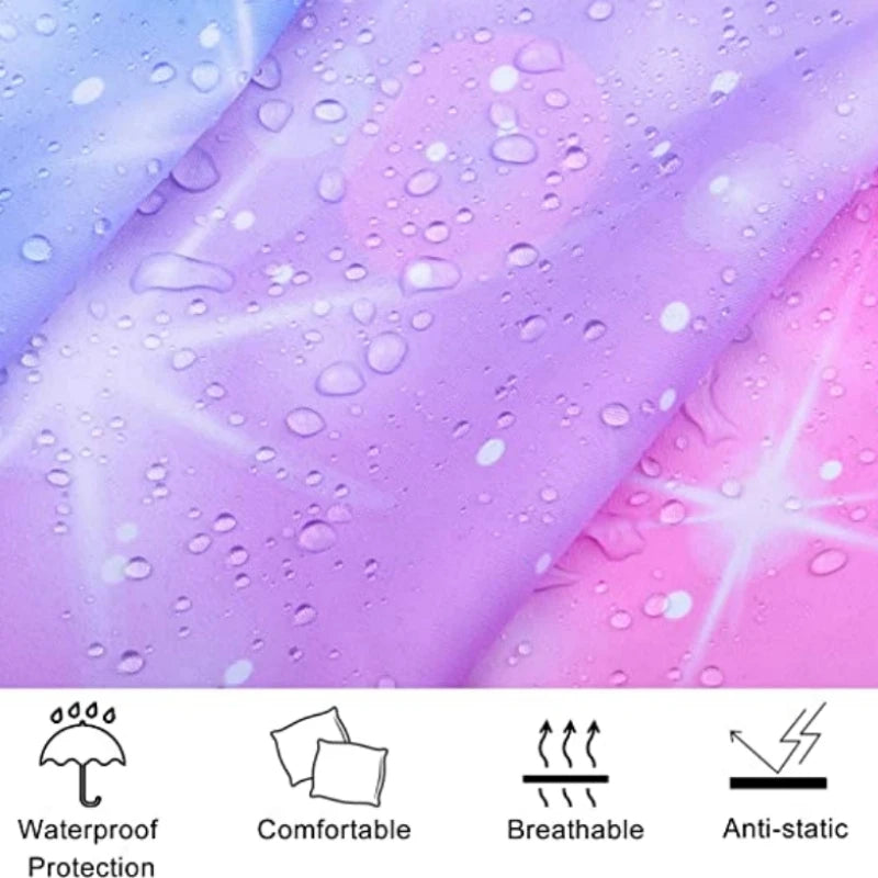 Children's Cute Cartoon Hairdressing Cape Hair Cut Styling Gown Barbershop Haircut Cape Hairdresser Cloth for Kids