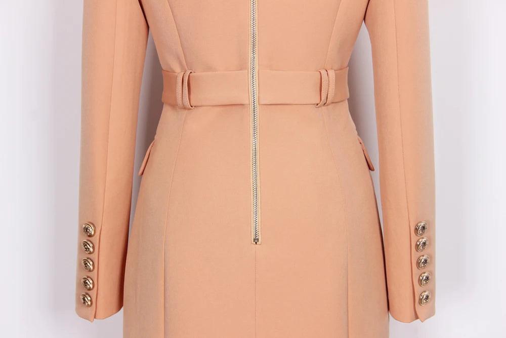 Suit Skirt Spring And Autumn New Temperament Ladies High-quality Waist And High Goddess Professional Suit Dress Jacket Female