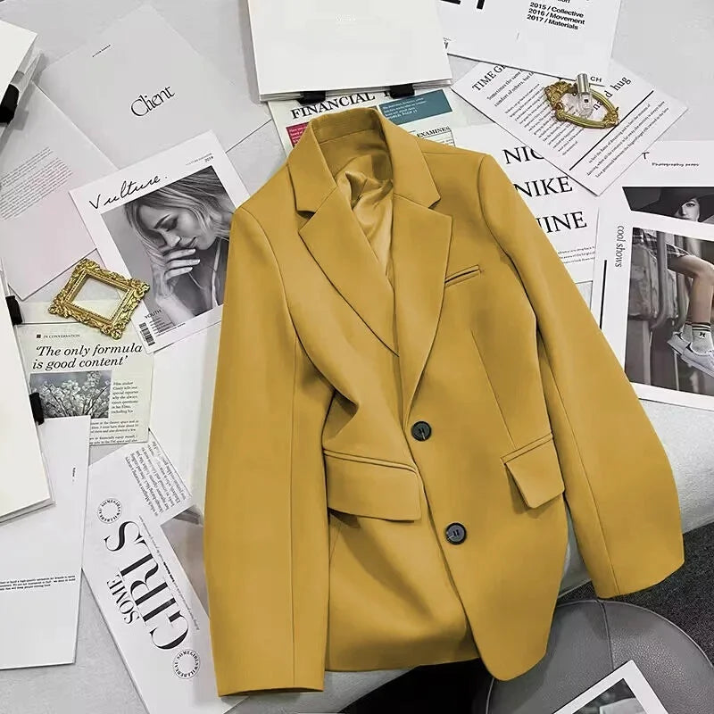 Veste a simple boutonnage slim fit élégant