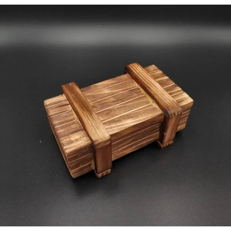 Customs 1/6 Scale Ammunition Box WWII Military Style Wooden Case Model for 12in Action Figures Accessory Toys