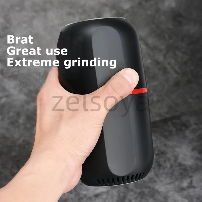 Electric bean grinder Coffee machine Home hand grinder hand coffee bean grinder Portable automatic grinder