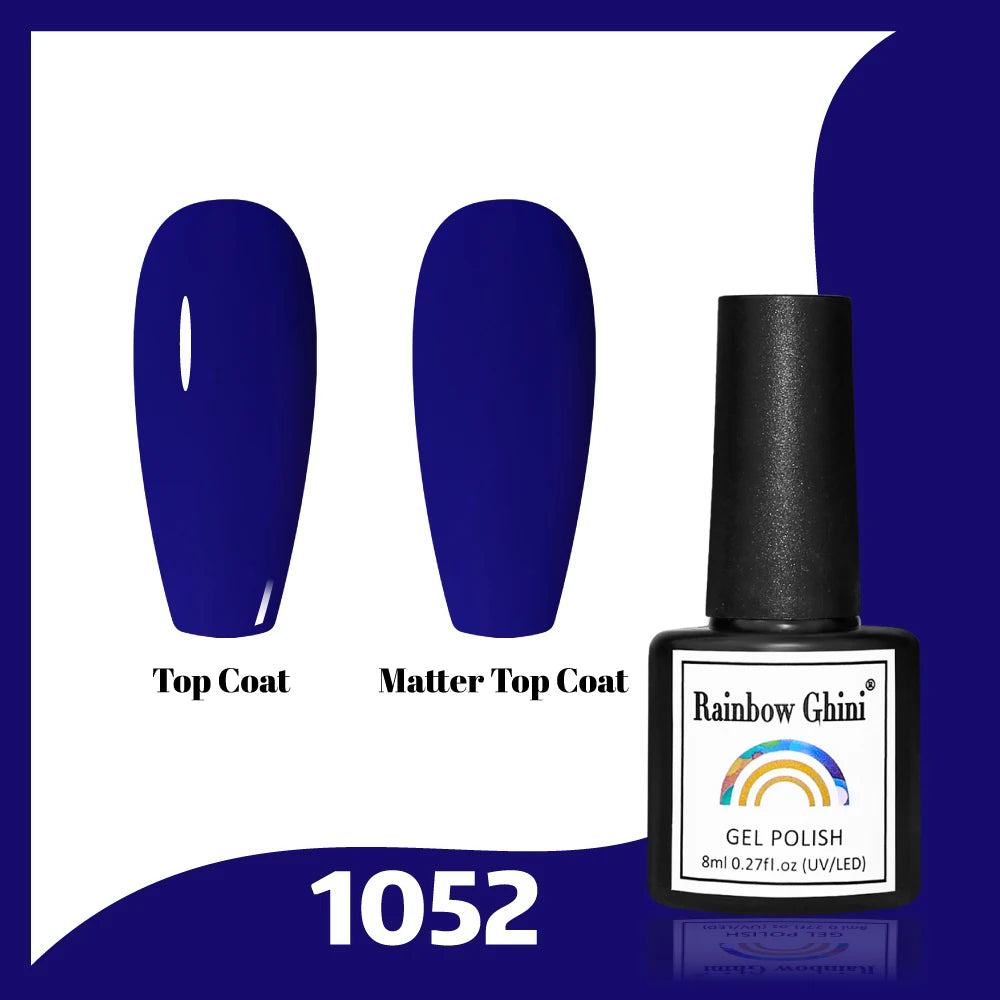 Gel Vernis à ongles semis permanents Paillettes 8Ml 150 couleurs