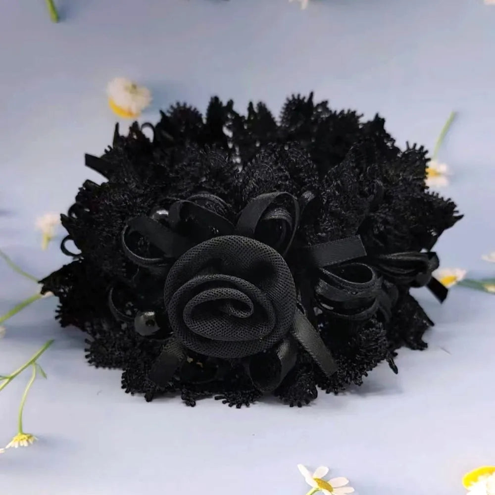 Élastique pour cheveux Fleur