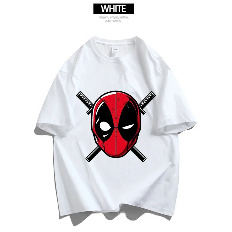 Marvels Spidermans Women Men T Shirt Fashion Printed Summer Clothes Marvels Anime Cartoon Tee Shirt Short Sleeve Tops