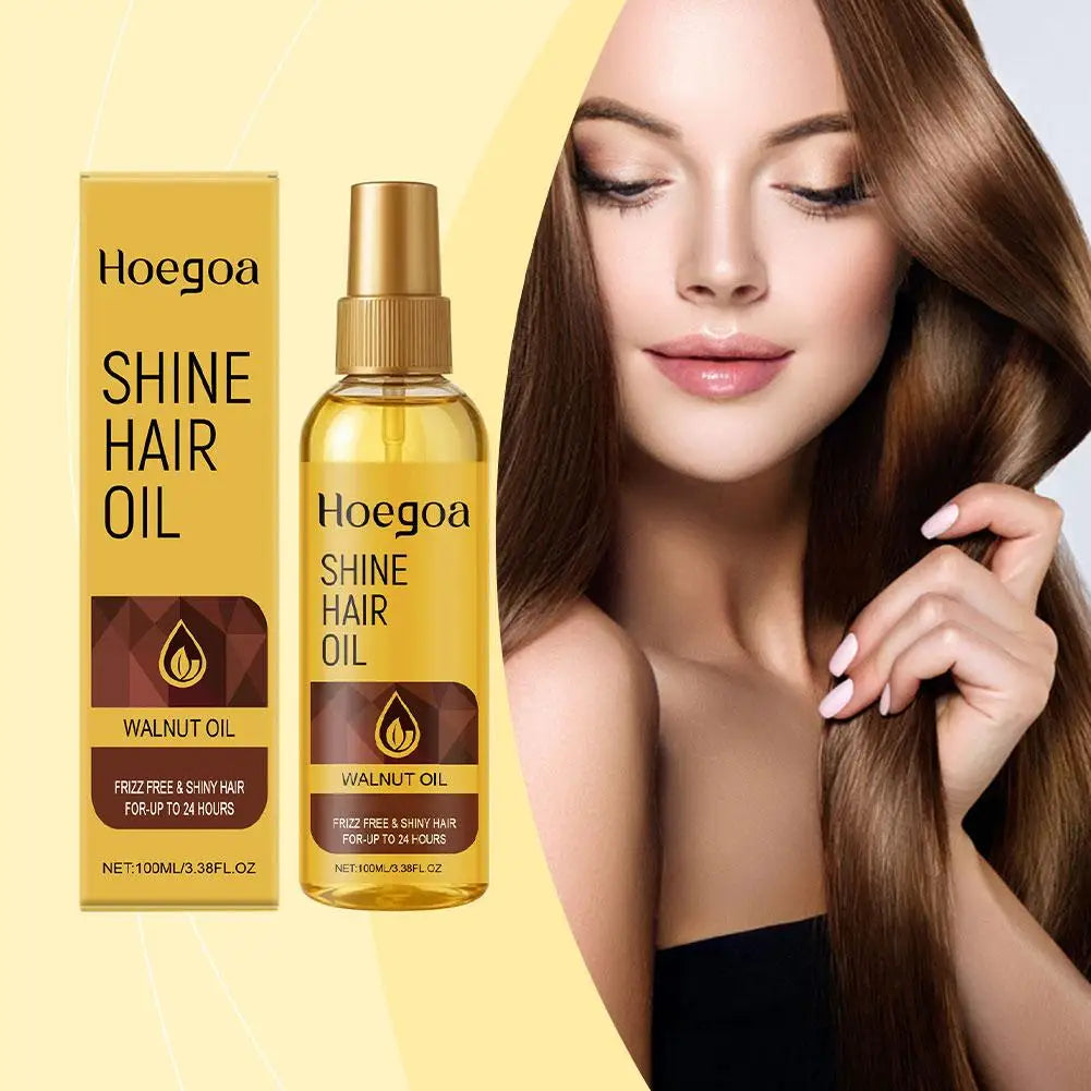 Natural Walnut Oil Promotes Healthy Hair Thickens and Extends Massage Pure Moisturizing Oil For Hair