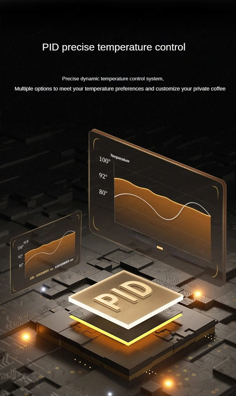 Automatic Coffee and Milk Frother All-in-one Machine 20bar Household Small Espresso Coffee Machine Multi-function Coffee Maker