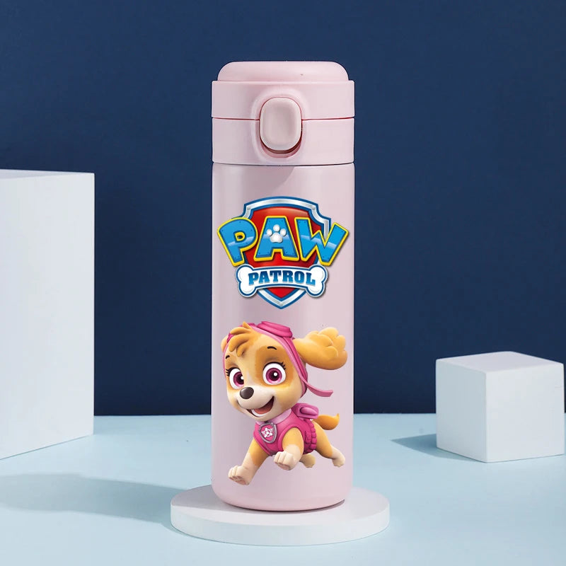 PAW Patrol 420 ML Thermos Mug Anime Kawaii Cartoon 304 Stainless Steel Portable Water Cup Travel Water Bottle Cups Kids Gifts