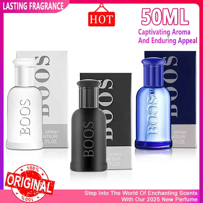 Hot 50ML 100ML Parfum pour hommes Confiance en soi Cologne Parfum Atomiseur de tentation fraîche Gentleman Parfum Parfum masculin Cologne