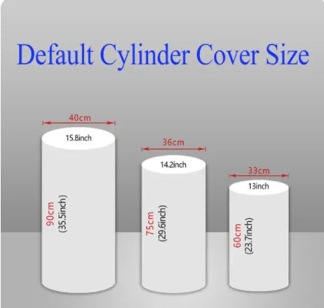 The Paw Patrol Round Backdrop Elastic Circle Colorful Baby Shower For Kids Birthday Party Background Cylinder Decoration Props