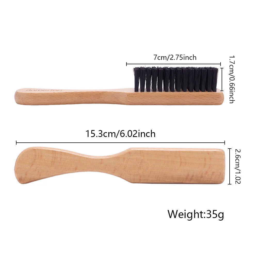 Brosse en bois Cou doux Visage Brosse à cheveux