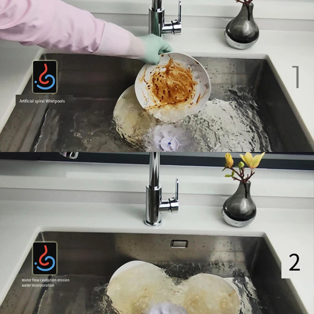 Kitchen Wireless Mini Dishwashers USB Ultrasonic Sink Fruit Vegetable Dish Washer Electric Portable Washing Machines 식기세척기