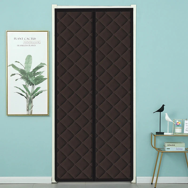 Winter Door Curtain Cotton Household Thick Curtain Insulation Partition, Environmentally Friendly Insulation,cold Air Insulation